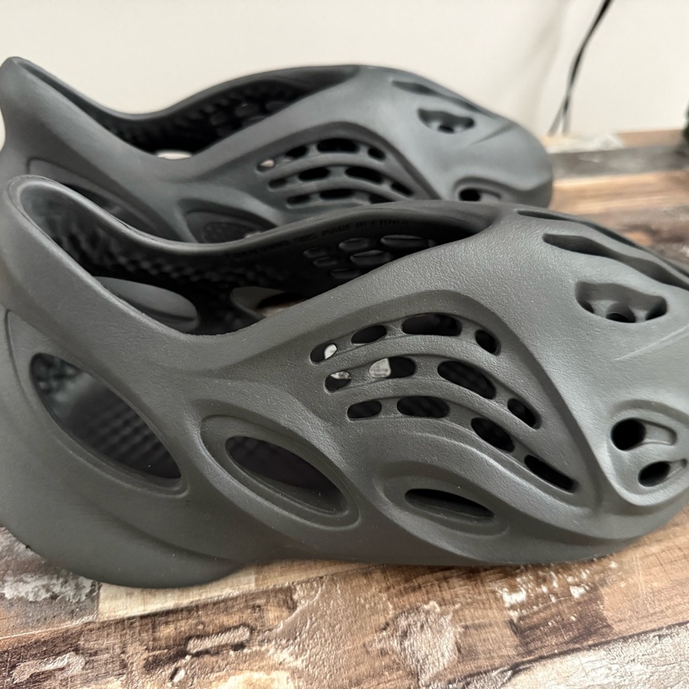 Yeezy Charcoal Foam Sandals